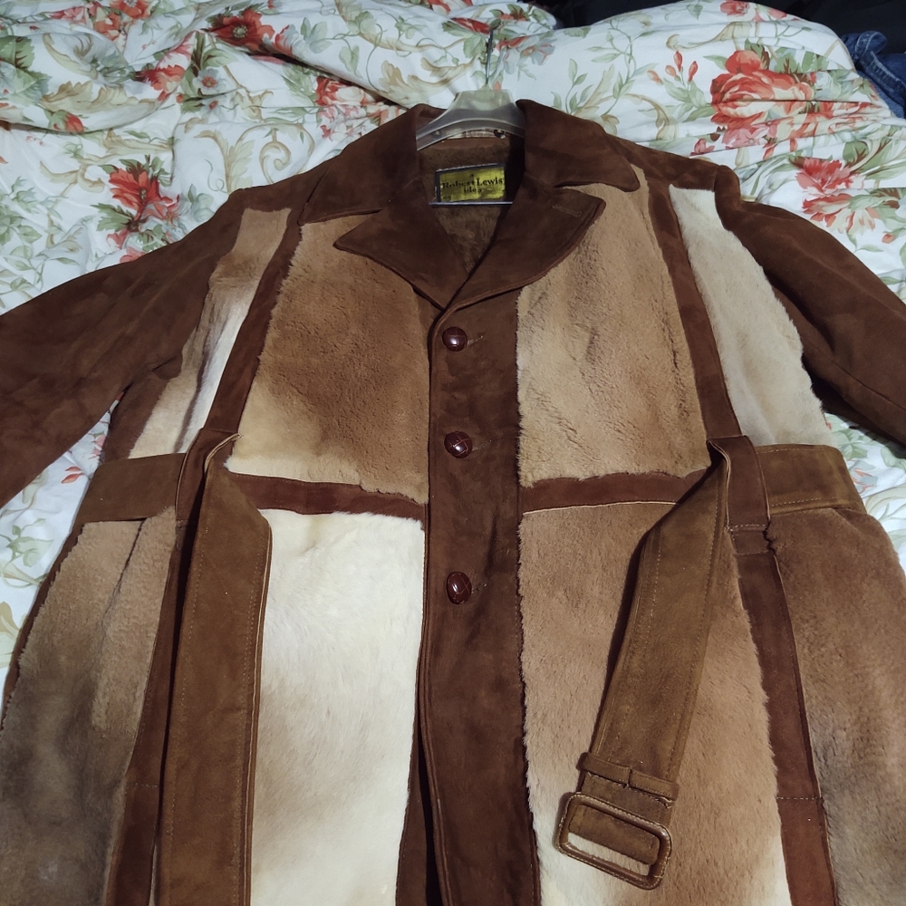 Vintage kangaroo fur coat , a Robert lewis idea